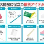 おお掃除: 年末の大掃除の重要性と効果的な方法