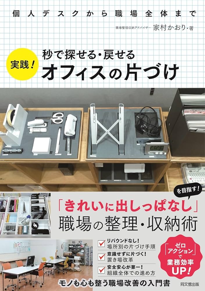オフィスの片付け方法と効果的な整理術：作業効率を高めるための完全ガイド